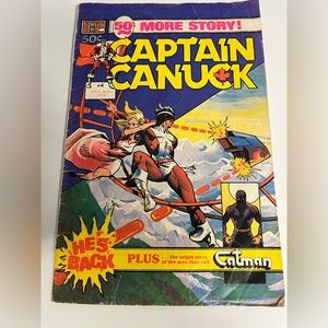 Rare vintage Captain Canuck comic book volume 2
